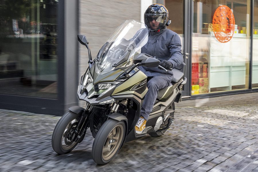Kymco CV3 - maxi skuter o mocy 53 KM, który nie wymaga prawa jazdy na motocykle!